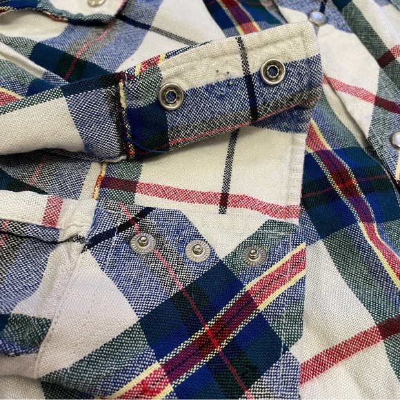 Wingars Western Style Longsleve Pearl-snap Button Up Shirt Mens XL - Picture 6 of 9